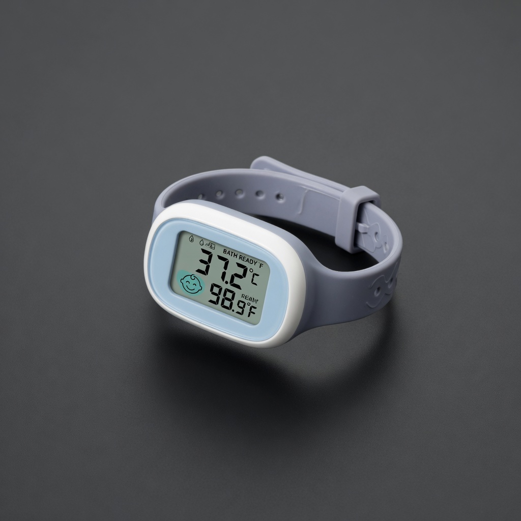 Bath Thermometer Wrist Holder