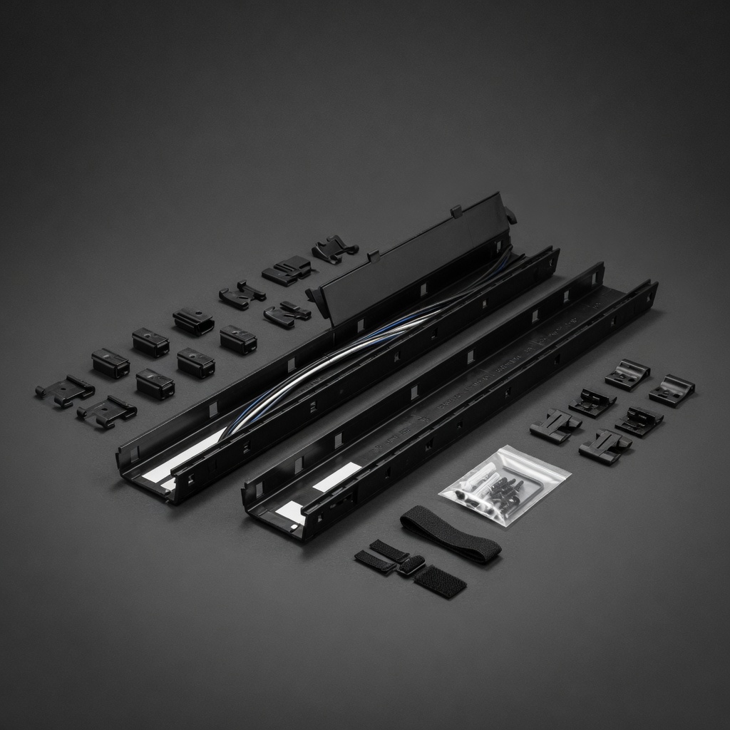 Under-Desk Cable Raceway Kit