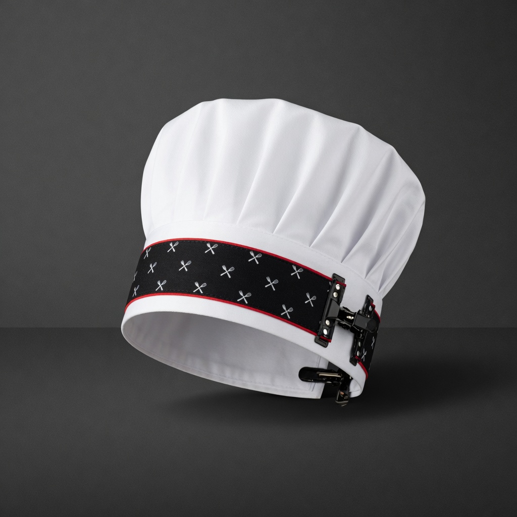 Clip-On Chef Hat Band