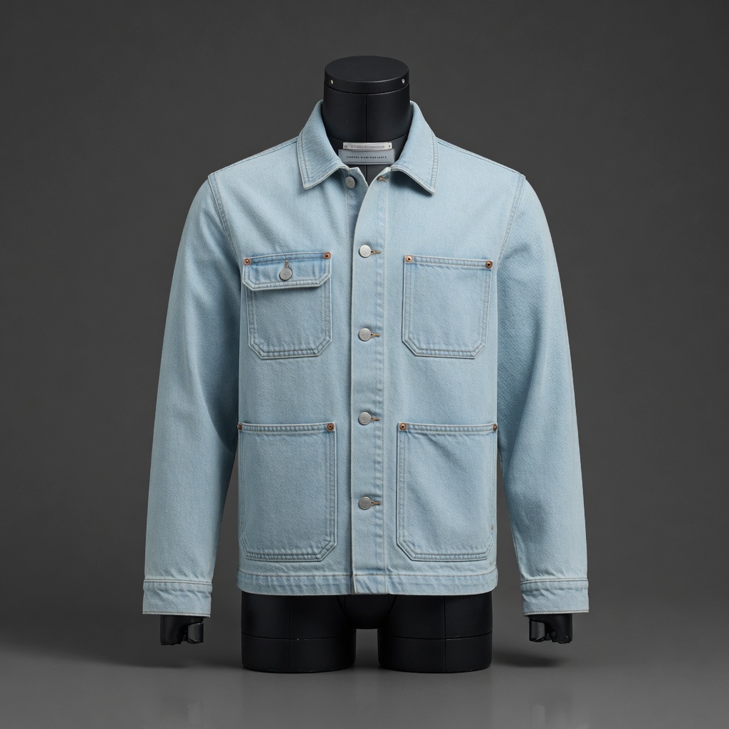 Denim Chore Jacket Cover