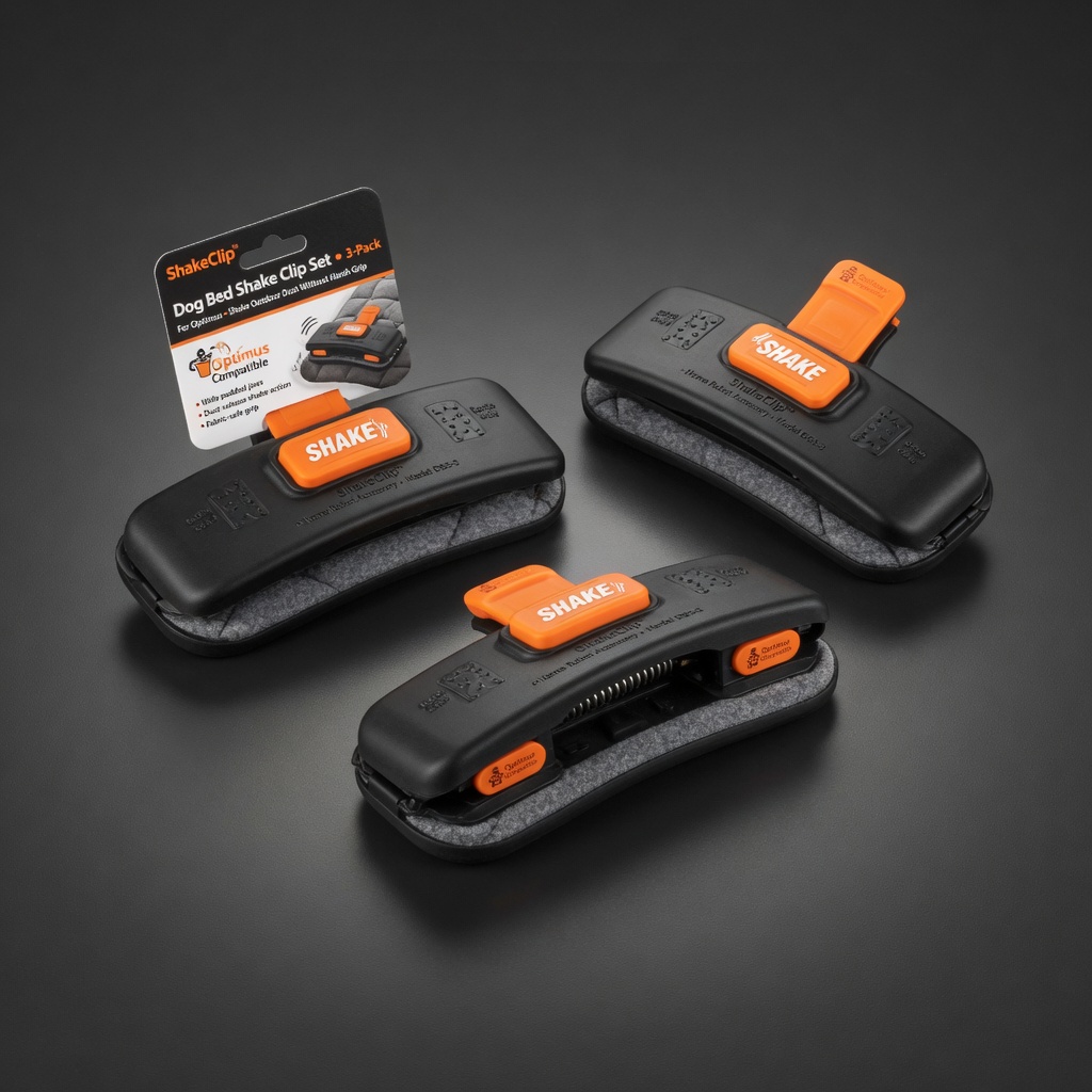 Dog Bed Shake Clip Set