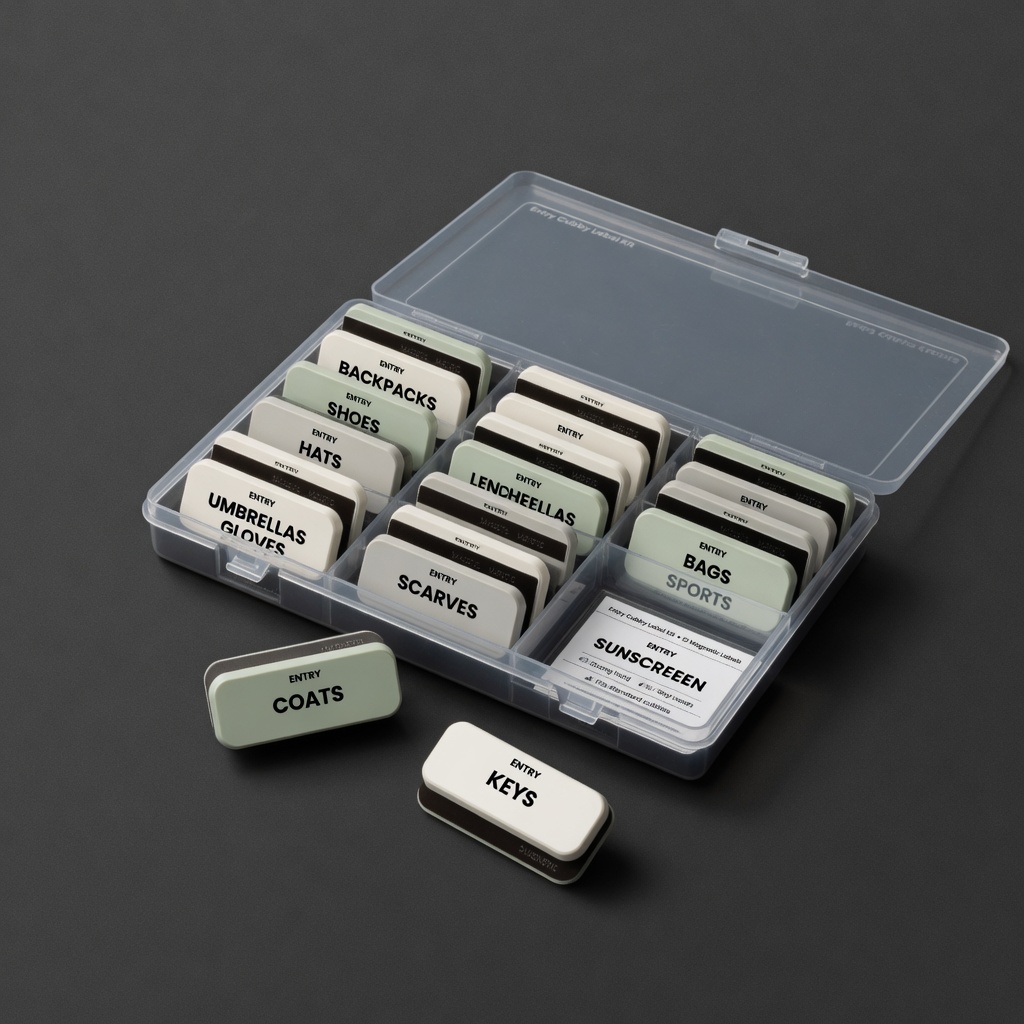 Entry Cubby Label Kit