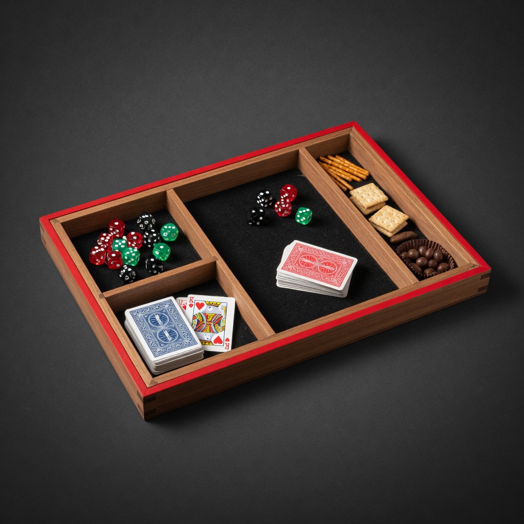 Family Game Night Tray