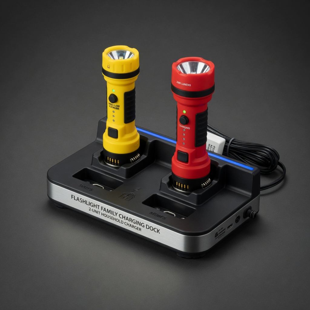 Flashlight Family Charging Dock