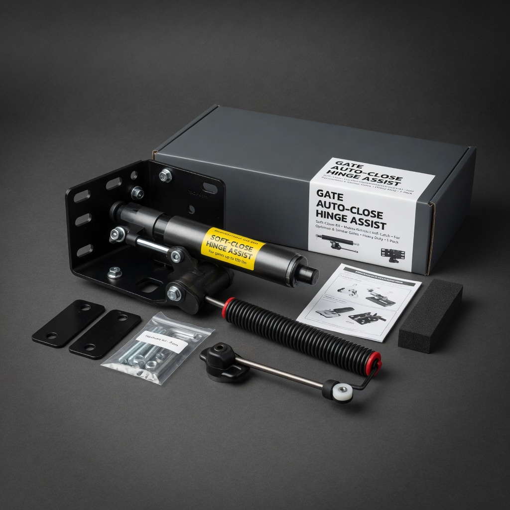 Gate Auto-Close Hinge Assist