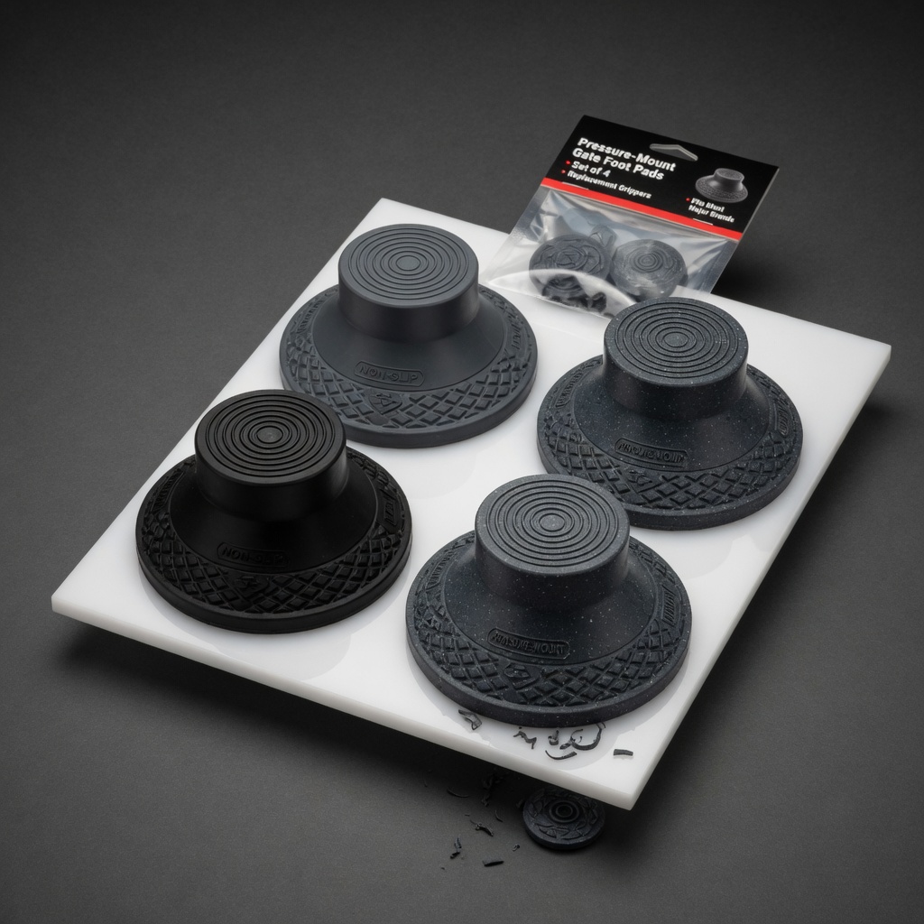 Pressure-Mount Gate Foot Pads