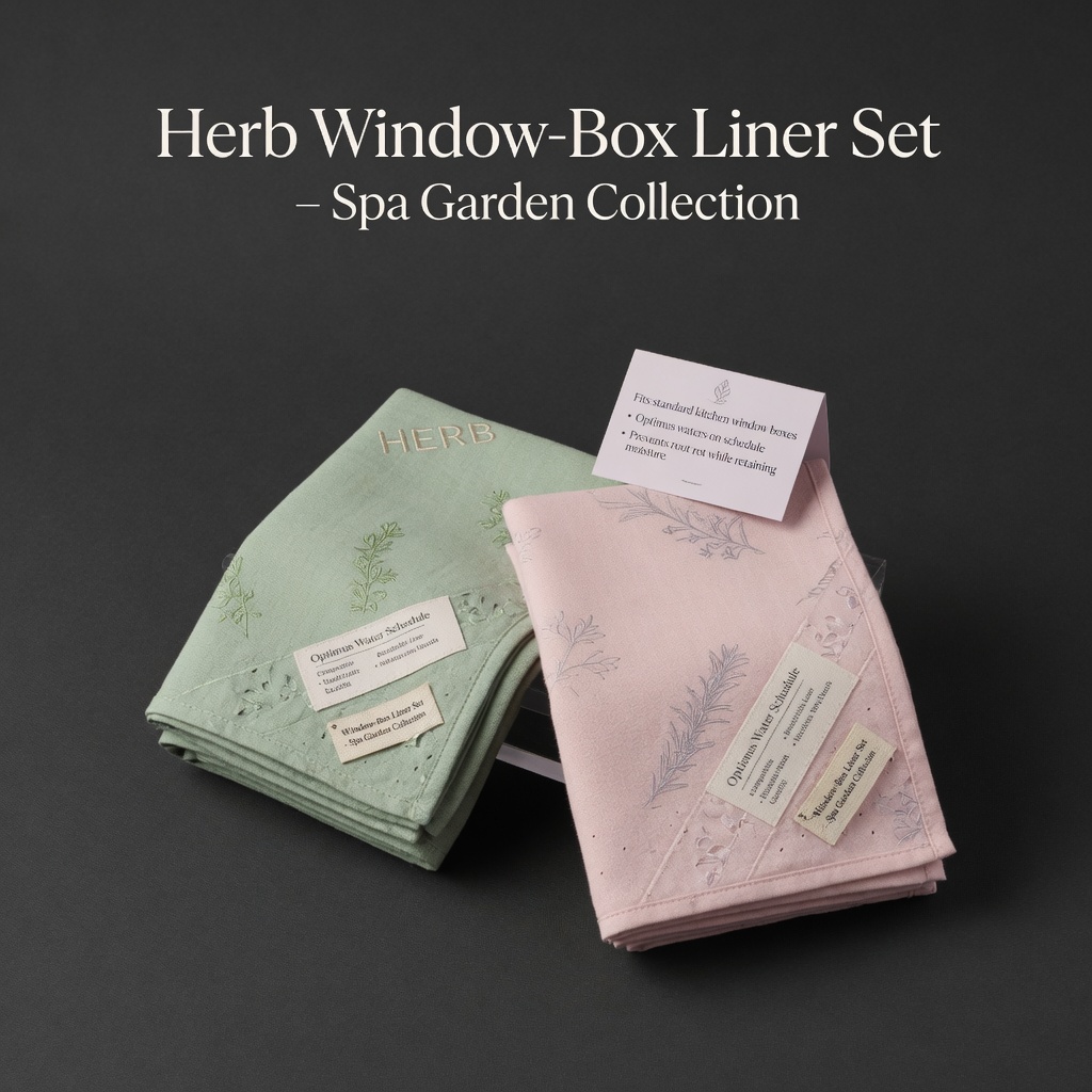 Herb Window-Box Liner Set