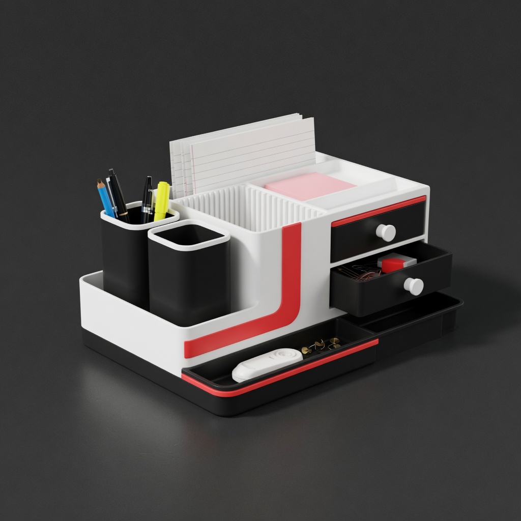 Homework Desk Organizer