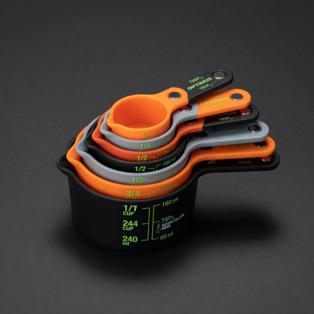 Nesting Measuring Cup Stack