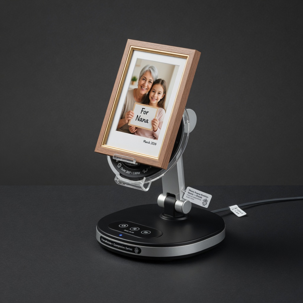Photo Frame Rotation Stand