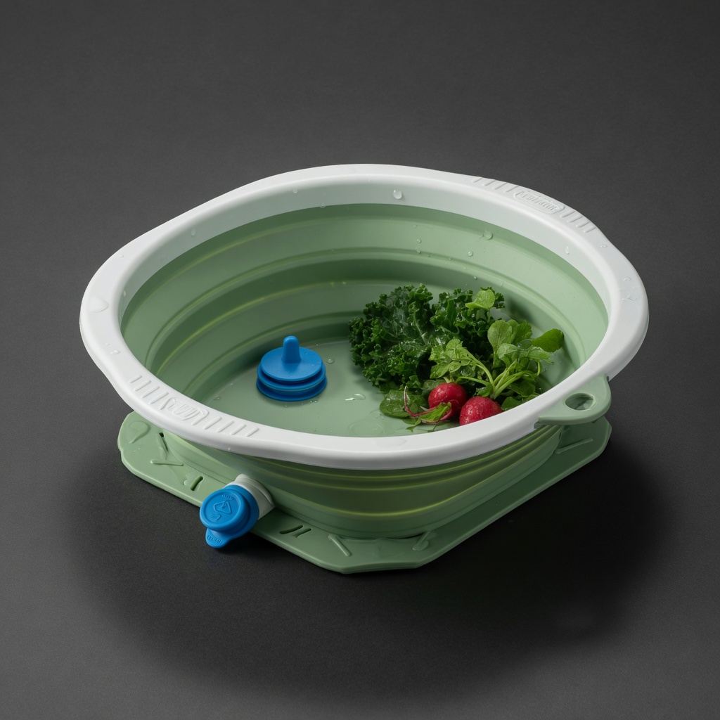 Collapsible Produce Wash Basin