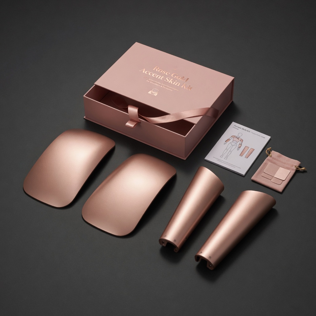 Rose Gold Accent Skin Kit