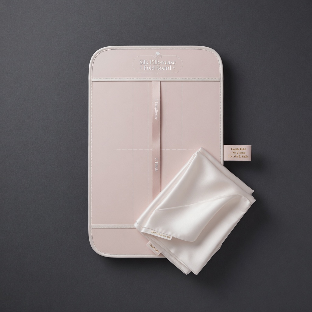 Silk Pillowcase Fold Board