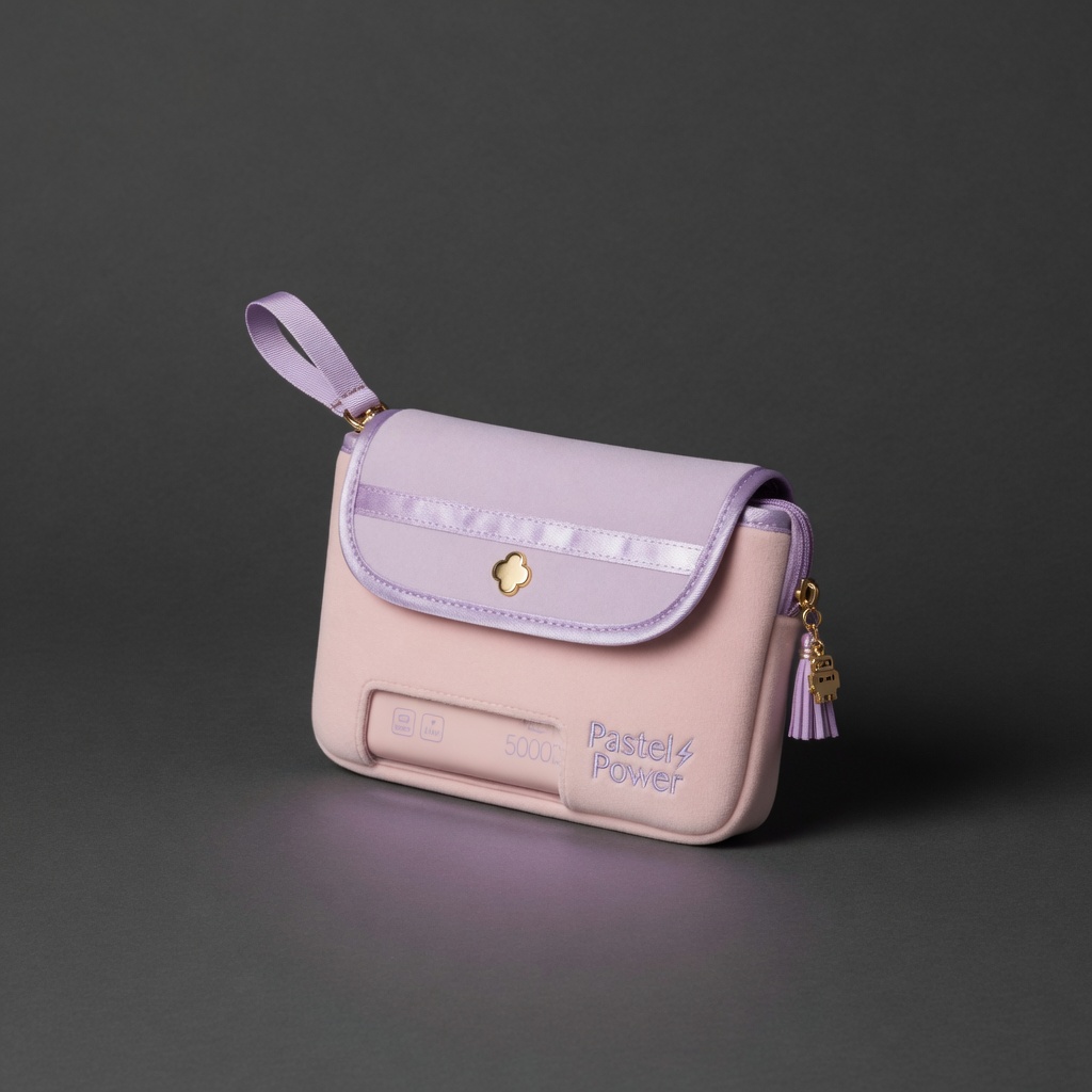 Pastel Power Bank Pouch