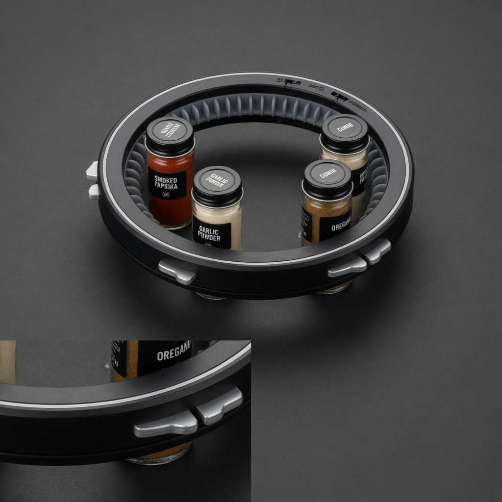 Spice Jar Carousel Lock Ring