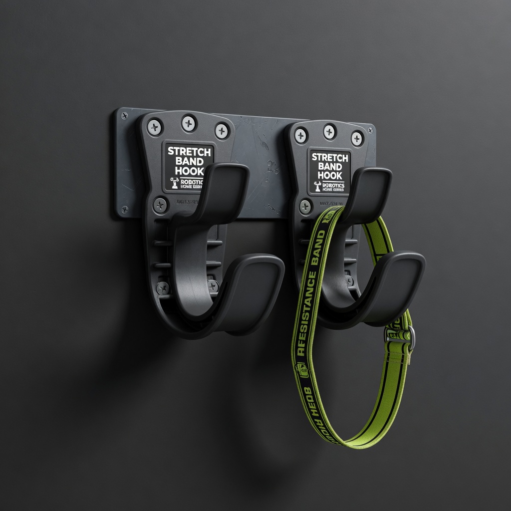 Stretch Band Wall Hook Pair