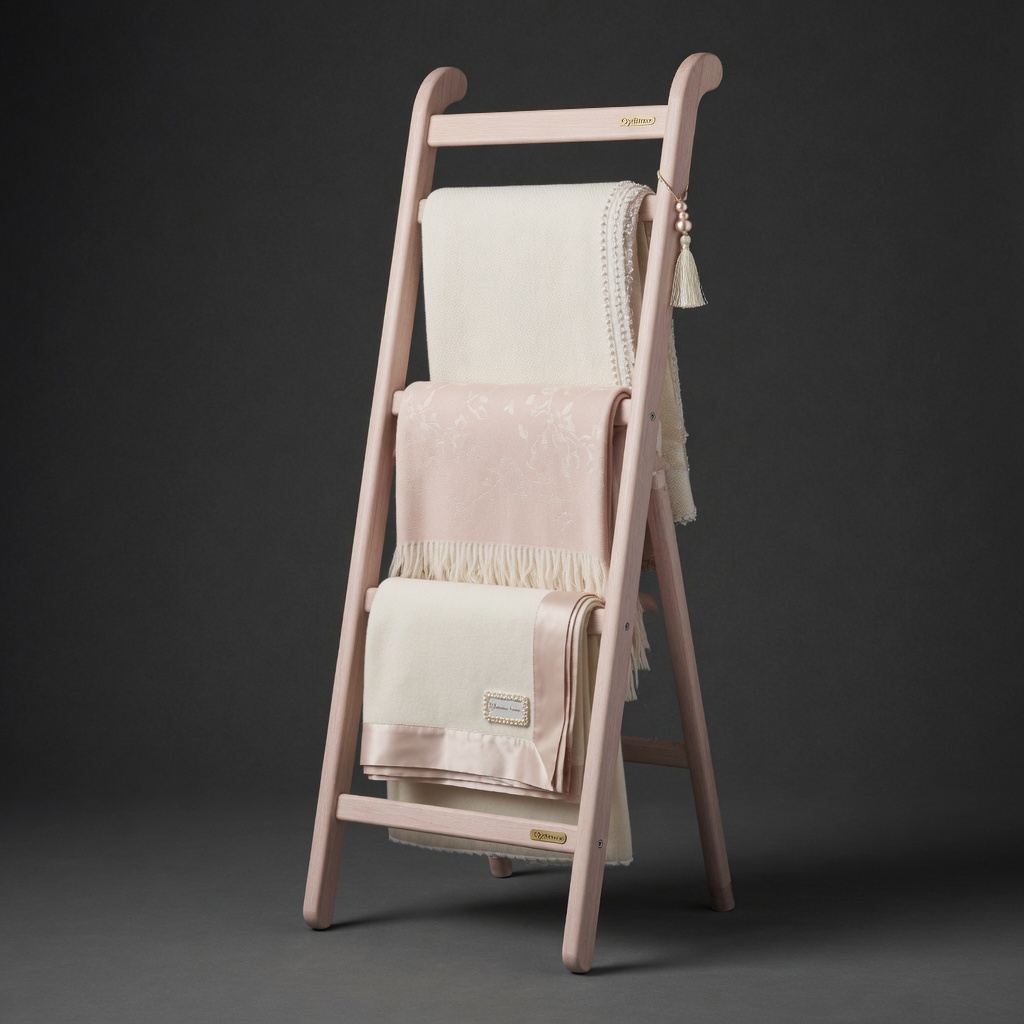 Throw Blanket Ladder Rack