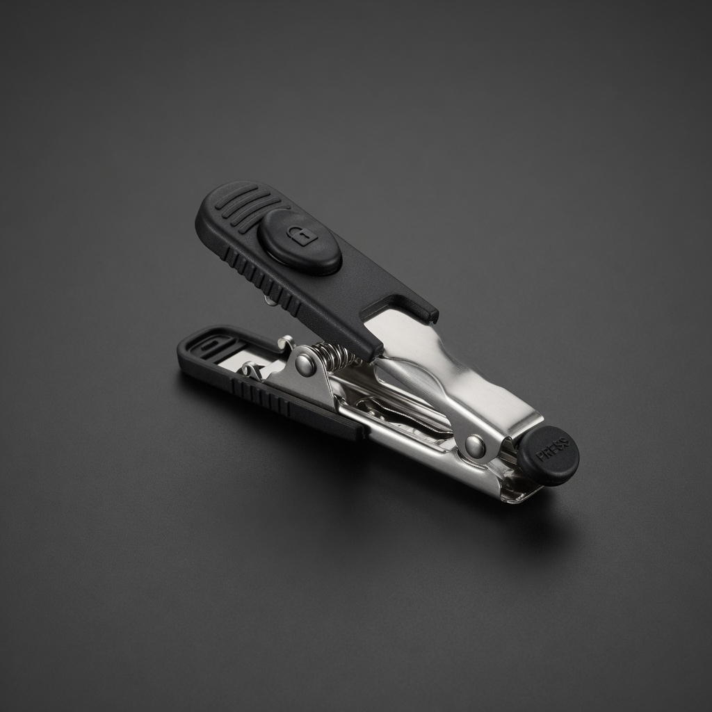 Tongs Lock-Release Clip