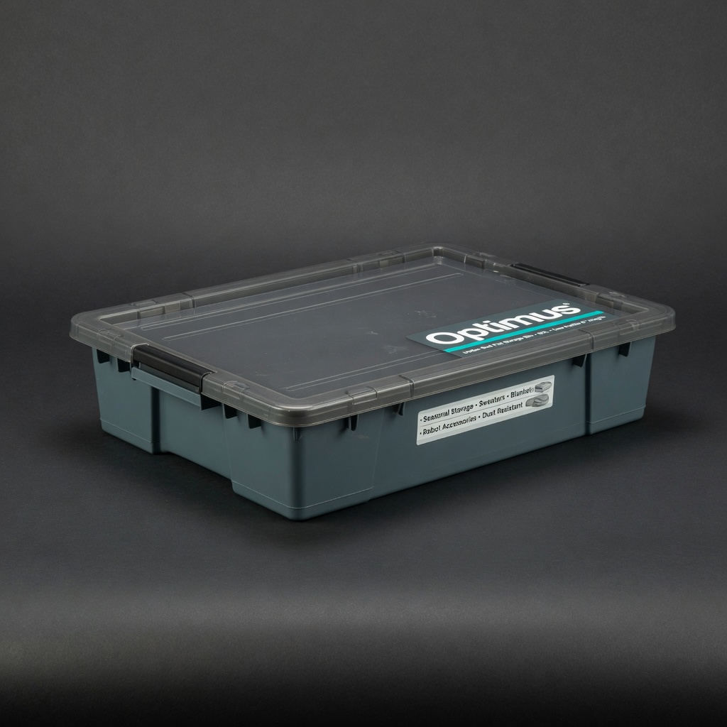 Under-Bed Flat Storage Bin