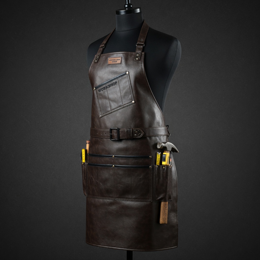 Workshop Leather-Look Apron