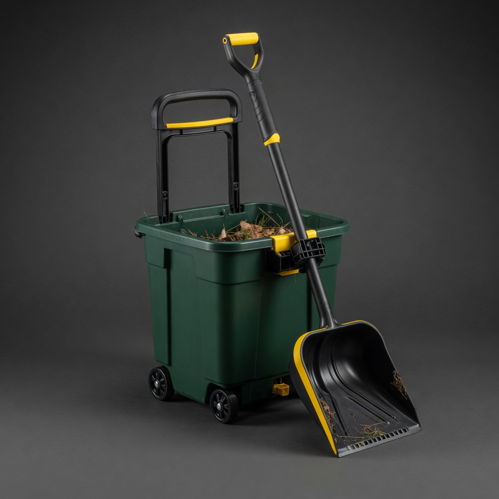 Yard Scoop & Bin Caddy