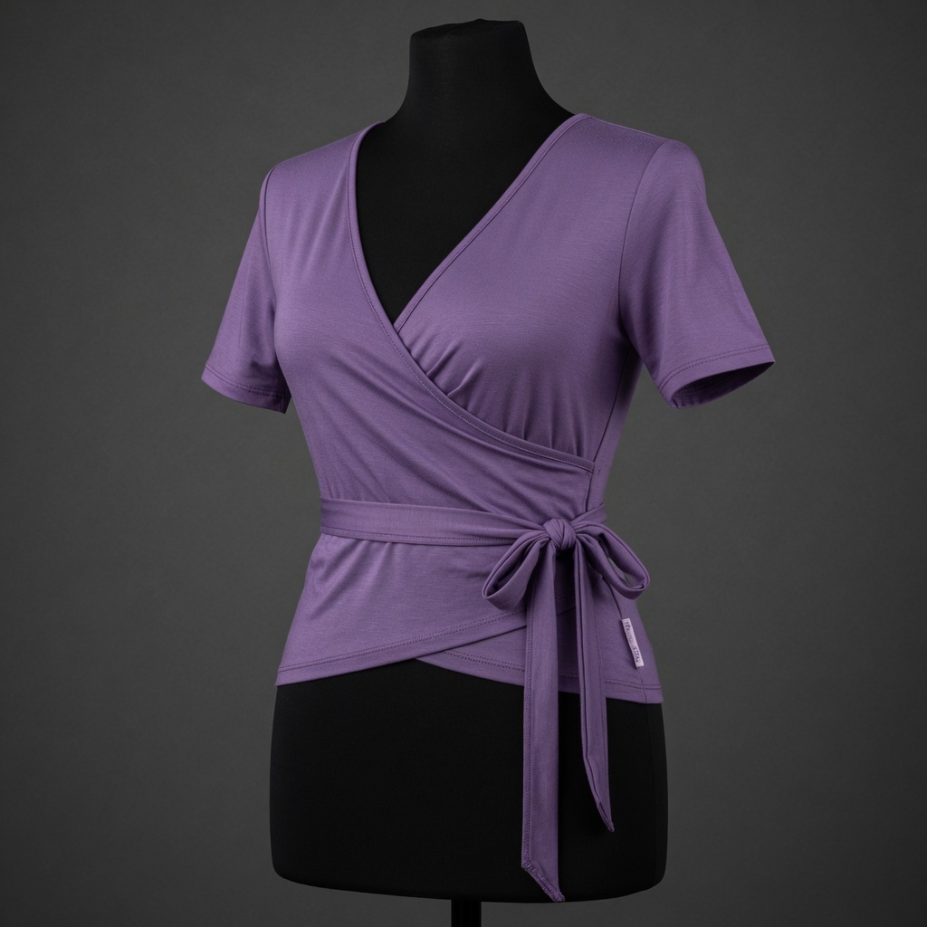 Yoga Studio Wrap Top